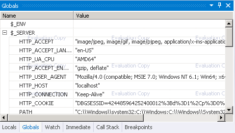 debug_globals